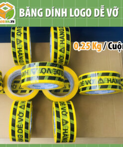 Băng Dính Dễ Vỡ 0.25kg | In Chữ Hàng Dễ Vỡ – Giá Rẻ Tại Hà Nội