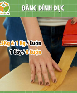 Băng Dính Đục 1Kg – Bản 4.8cm Siêu Dính | Giá Tốt Tại Hà Nội