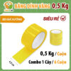 Băng Dính Vàng 0.5Kg – Bản 4.8cm Siêu Dính | Giá Tốt Tại Hà Nội